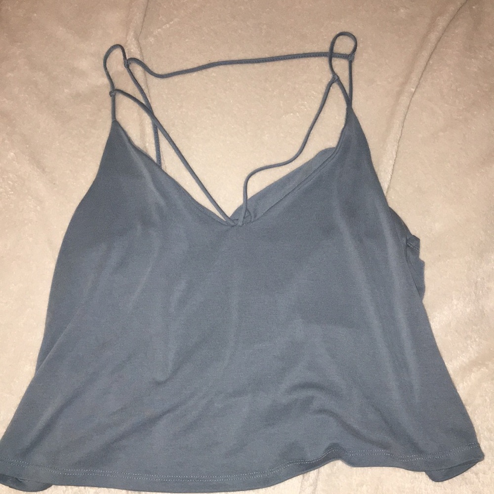 Blue cami